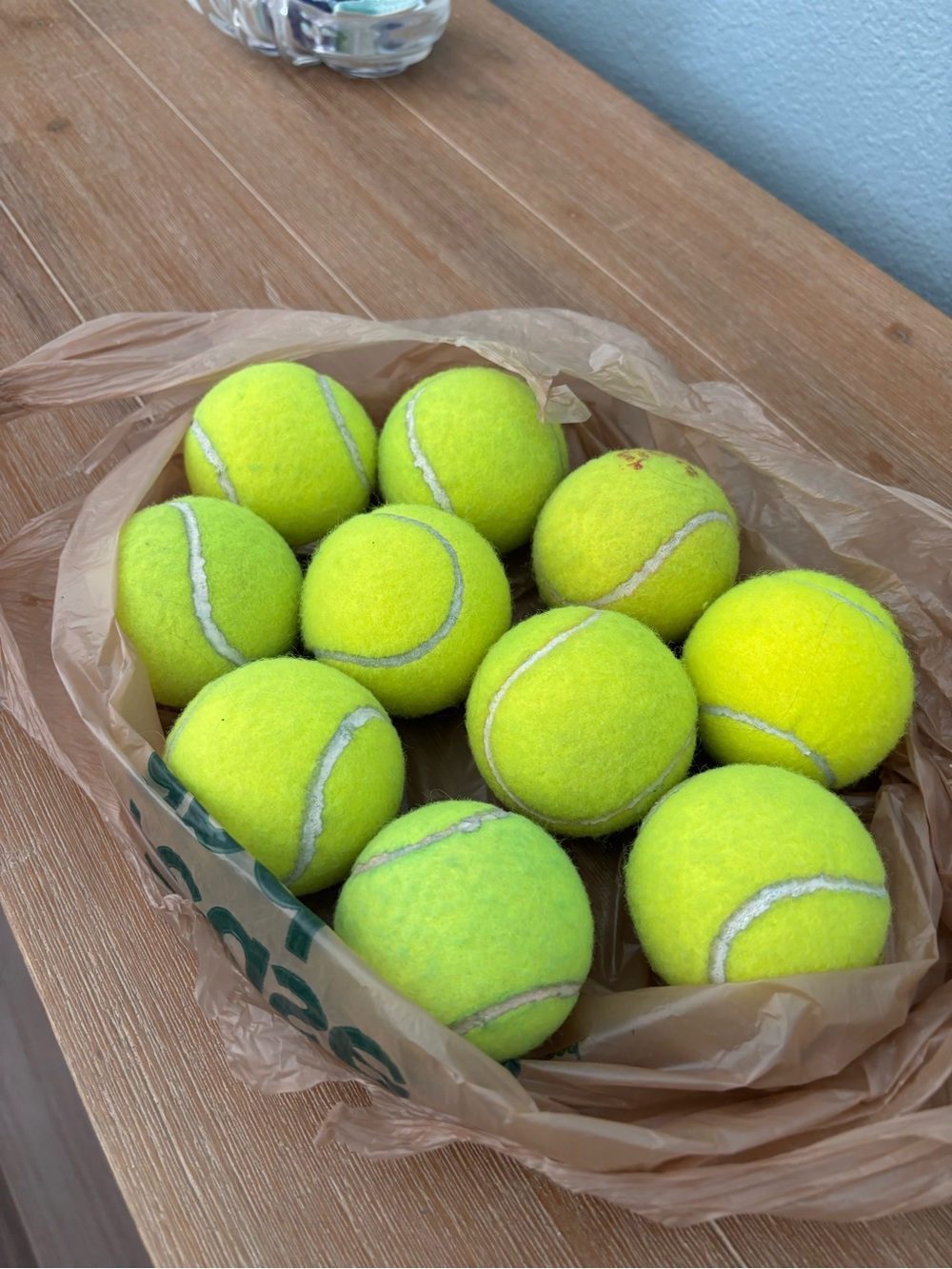 Bright Yellow Tennis Balls - Pack of 10